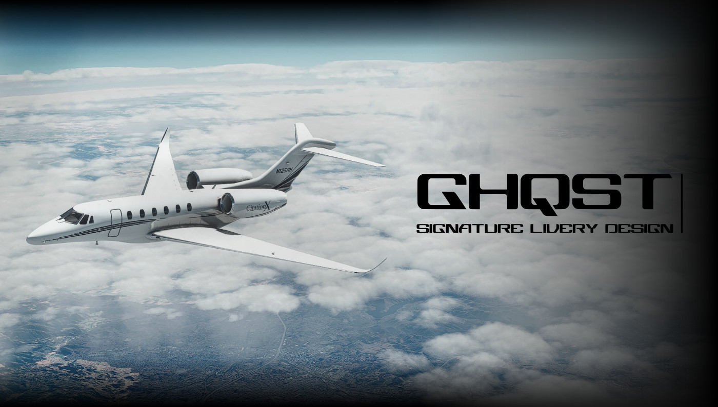 (FLIGHTFX) Private Citation X | N125RH | 8K - Image 1