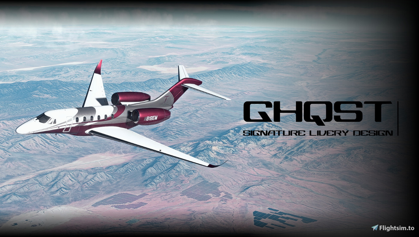 (FLIGHTFX) Private Citation X | N818EM | 8K - Image 1