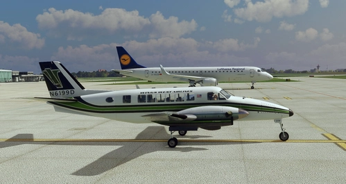 Flightsim Pictures Scott livery for The VirtualCol Beechcraft  M99 