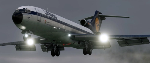 FlightSim Studio - B 727-223(Adv) Lufthansa D-ABSI 