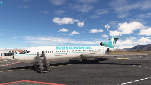 FlightSim Studio - B 727F Aviandina Peru OB-1731 (Fictional) 