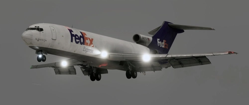 FlightSim Studio - B727 Freighter FEDEX N467FE