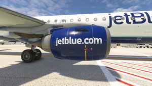 FlightSim Studio - E-Jets 190 - JetBlue - N334JB "#Follow @JetBlue" thumbnail 7