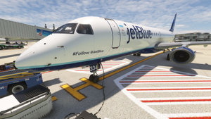 FlightSim Studio - E-Jets 190 - JetBlue - N334JB "#Follow @JetBlue" thumbnail 2