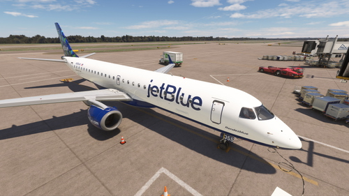 FlightSim Studio - E-Jets 190 - JetBlue - N355JB "Rendezblue"