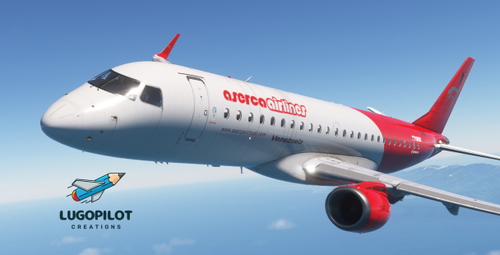 Flightsim Studio  | Embraer 190 Aserca Airlines YV8800 (fitisional)