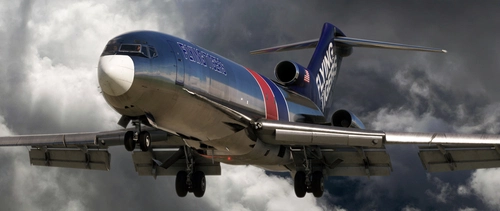 FlightSim Studio - B727 Freighter  FLYING TIGERS N933FT
