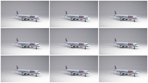 FlightSimLabs A321 liveries - CSA Czech Airlines Fleet Pack