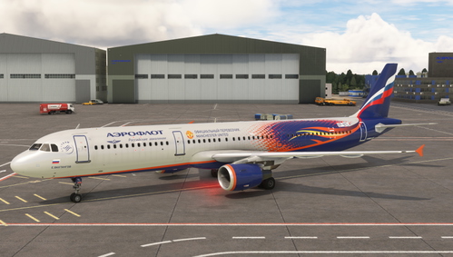 FlightSimLabs Airbus A321 Aeroflot VP-BTL Manchester United