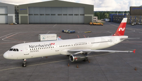 FlightSimLabs Airbus A321 Nordwind Pack