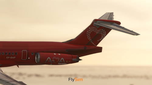 Fly the Maddog X MD-83 AVA Airlines EP-SAP