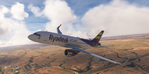 Flyadeal HZ-FAG | Sharklet | 8K & 4K | w/Cabin | Fenixsim A320 | Requested
