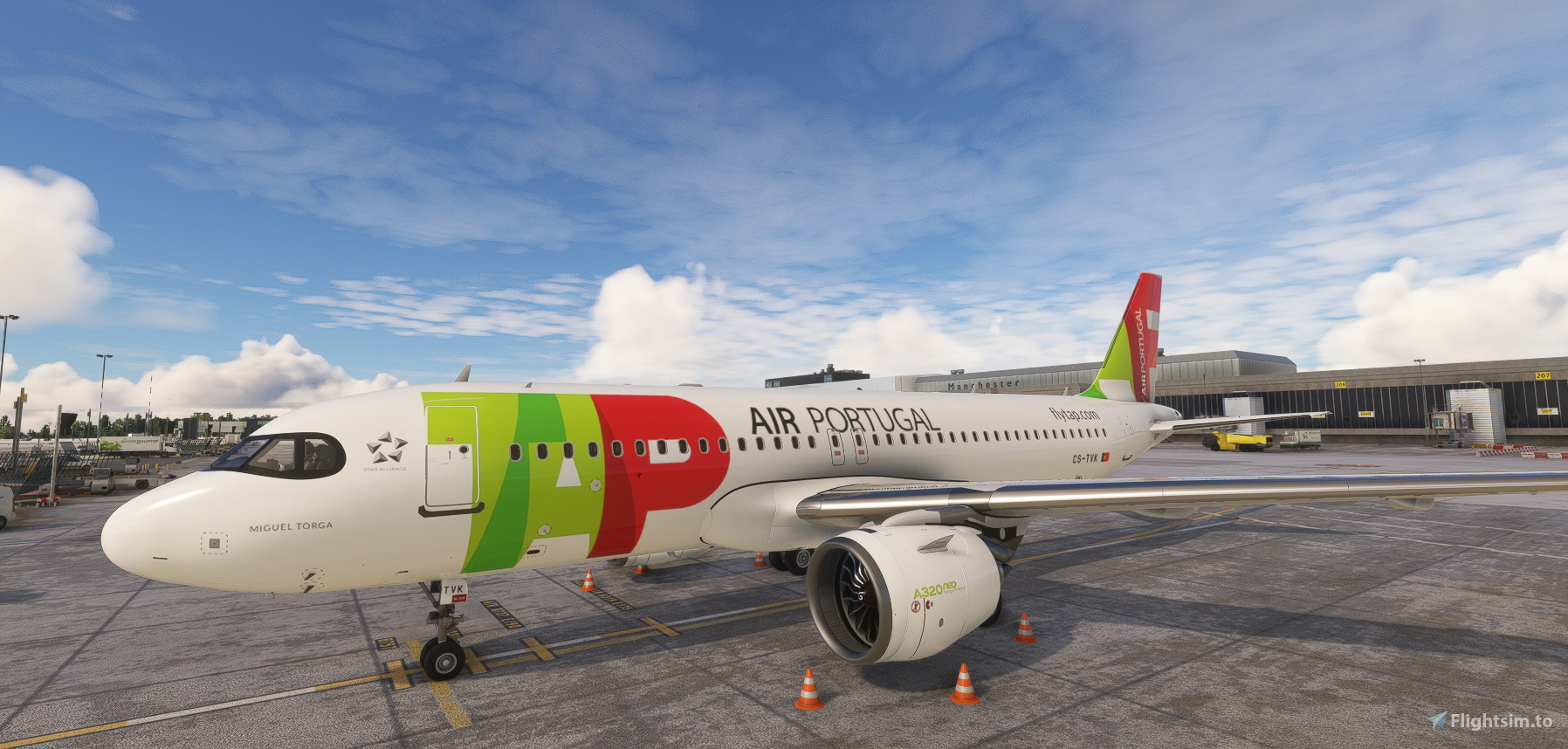 FlyByWire A32NX - TAP (Air Portugal) - CS-TVK (Airbus A320NEO