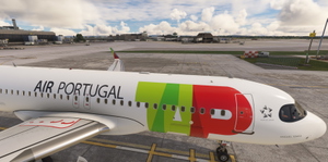 FlyByWire A32NX - TAP (Air Portugal) - CS-TVK (Airbus A320NEO) thumbnail 3