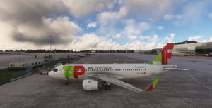 FlyByWire A32NX - TAP (Air Portugal) - CS-TVK (Airbus A320NEO) thumbnail 5