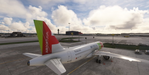 FlyByWire A32NX - TAP (Air Portugal) - CS-TVK (Airbus A320NEO) thumbnail 6