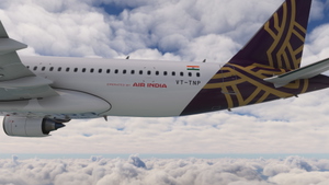 FlyByWire A32NX - Vistara VT-TNP [Operated By Air India] thumbnail 7