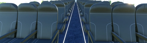 FlyByWire A32NX Cabin Mod *NEW 2025*EasyJet Textures