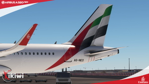 [PACK] FlyByWire A32NX Emirates 2023 with & without mask thumbnail 4