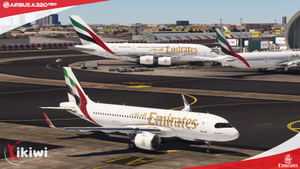 [PACK] FlyByWire A32NX Emirates 2023 with & without mask thumbnail 7