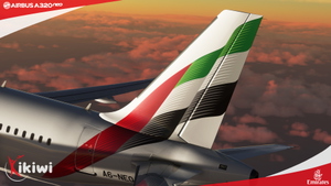 [PACK] FlyByWire A32NX Emirates 2023 with & without mask thumbnail 23