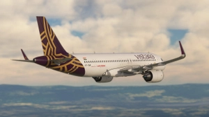 FlyByWire A32NX - Vistara VT-TNP [Operated By Air India] thumbnail 4