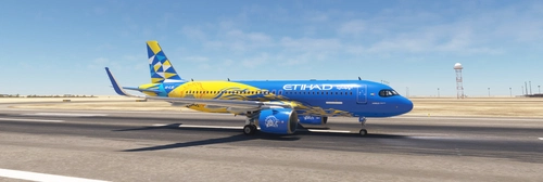 [A32NX] Flybywire A32X | Etihad Airways (Super Kings livery) | A6-EJB | Requested