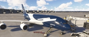 FlyByWire A380 - Lufthansa 100 Year Anniversary D-AIMH (4K) thumbnail 26