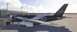 FlyByWire A380 - Lufthansa 100 Year Anniversary D-AIMH (4K) thumbnail 27