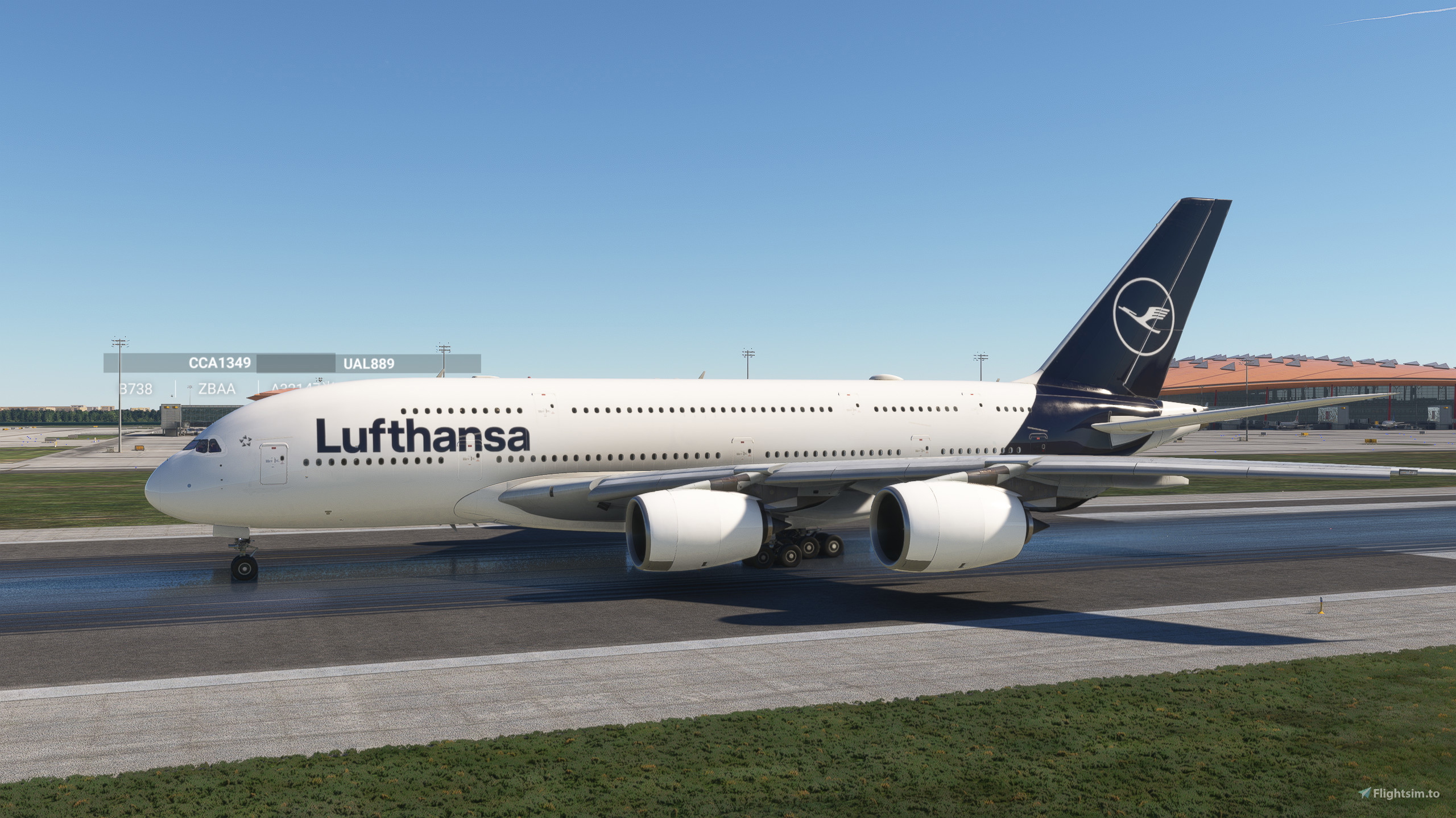 Flybywire A380 Lufthansa FBW A380 for Microsoft Flight Simulator