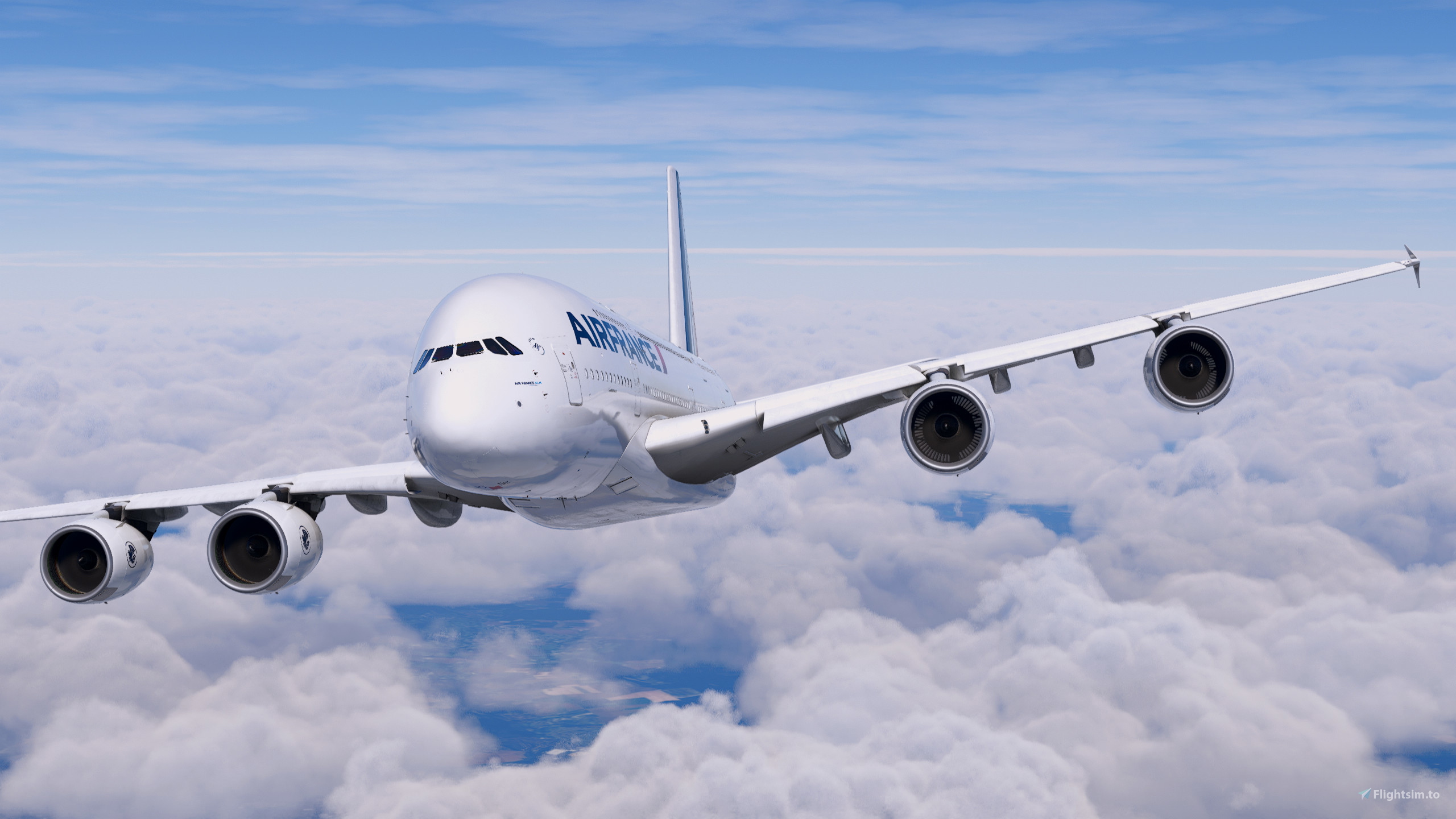 Flybywire A380-800 Air France F-HPJH [8K/4K] for Microsoft