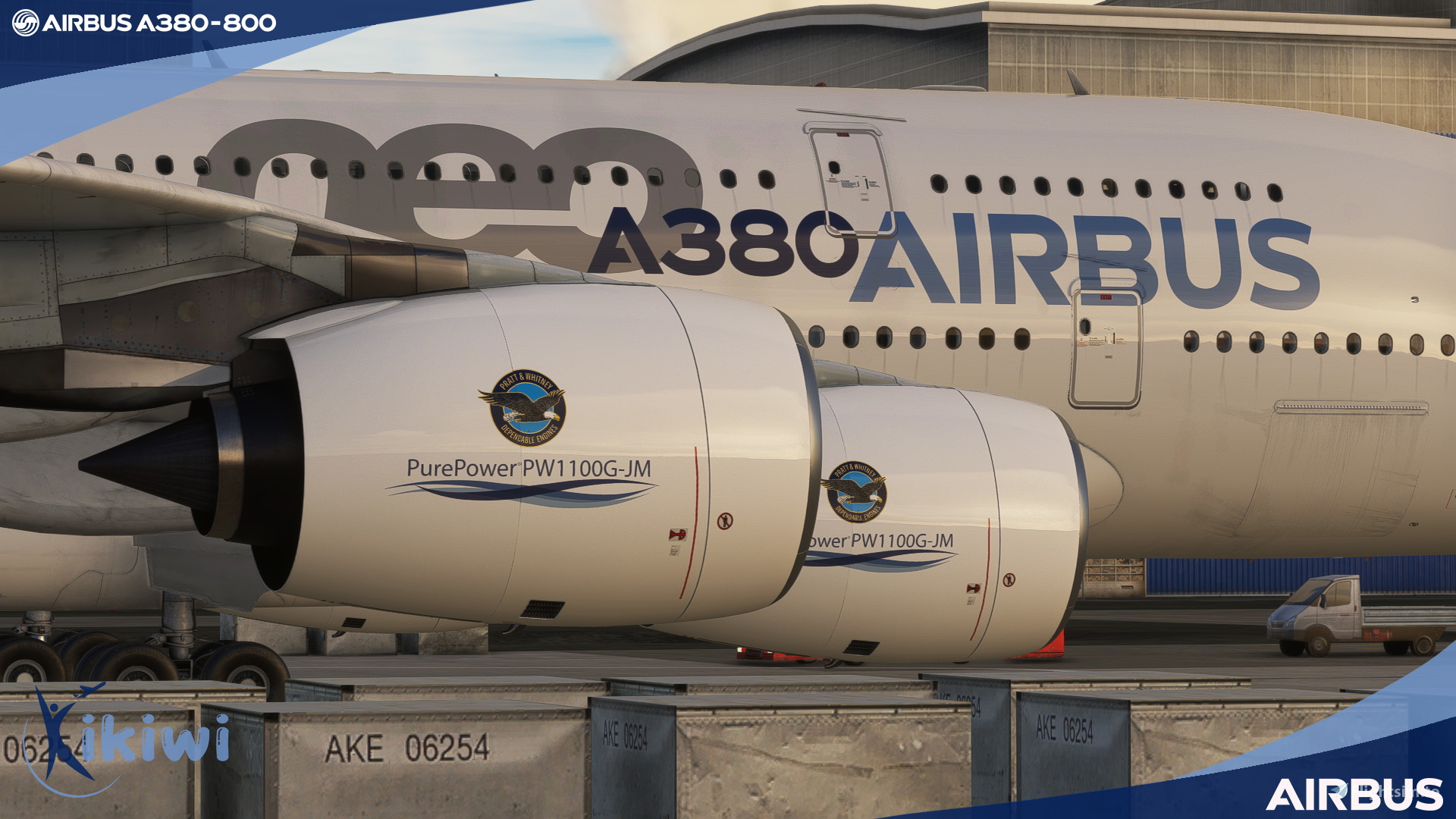 FlyByWire A380-800 Airbus House Neo Livery 4K & 8K for Microsoft