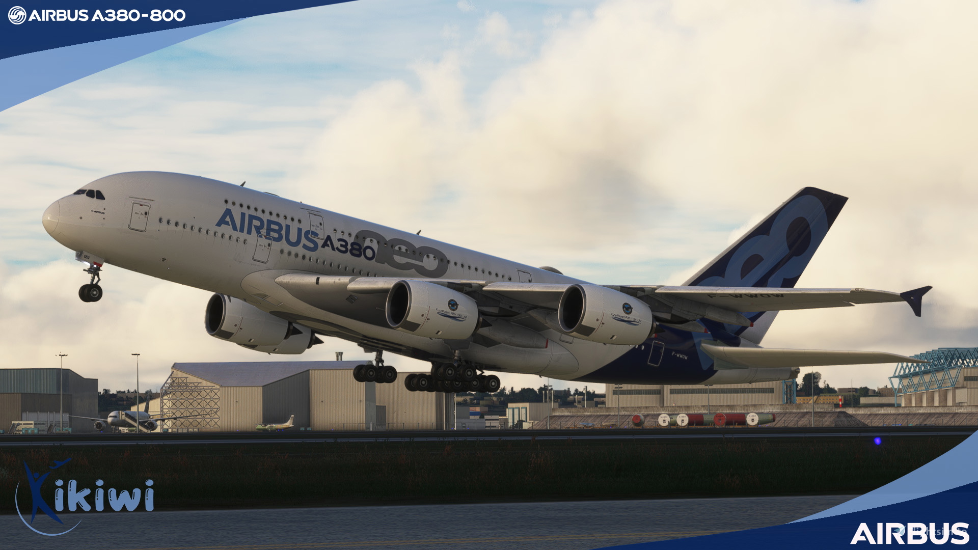 FlyByWire A380-800 Airbus House Neo Livery 4K & 8K for Microsoft