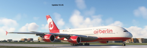FlyByWire A380  Air Berlin Fiktional