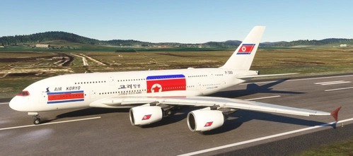 Flybywire A380 Air Koryo P-380 (with cabin) 4K