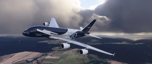 FlyByWire A380 - Lufthansa 100 Year Anniversary D-AIMH (4K) thumbnail 11