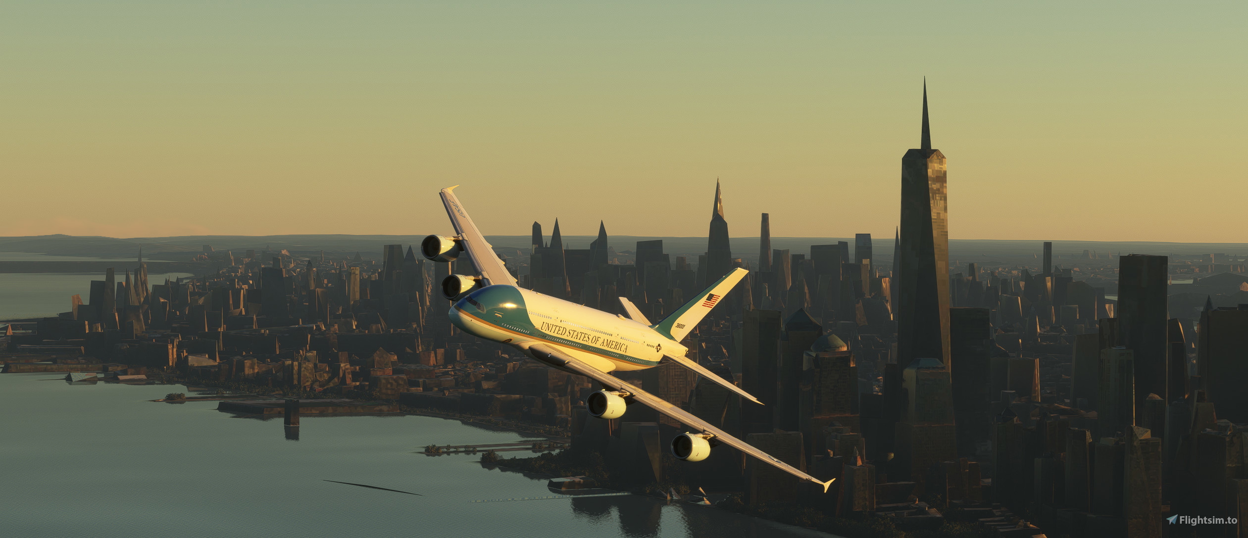 FlyByWire A380X - VC-38 