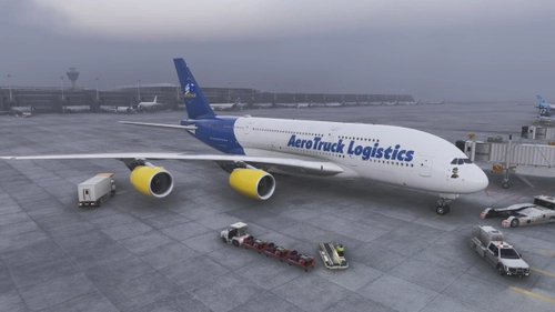 FlyByWire A380X AeroTruck 4K