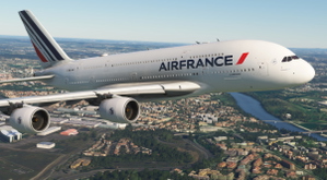 FlyByWire A380X Air France [4K/8K] thumbnail 2