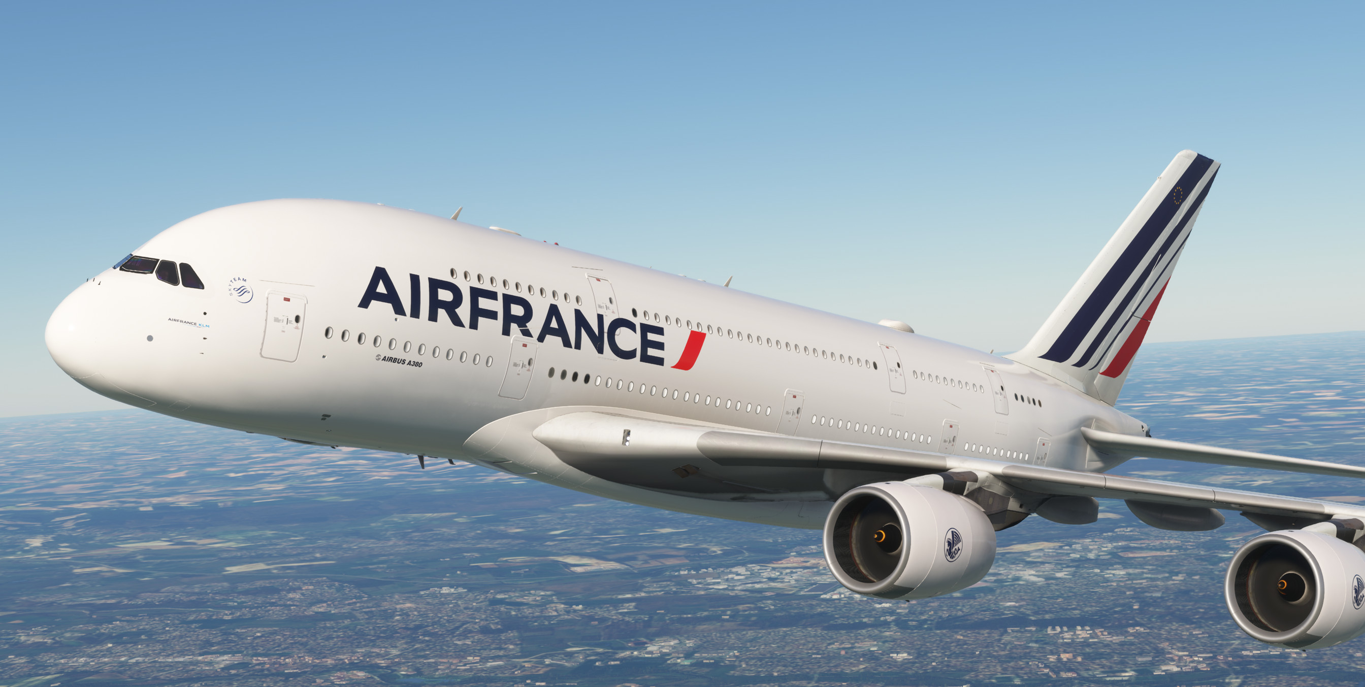 FlyByWire A380X Air France [4K/8K] - Image 1