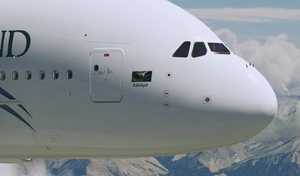 Flybywire A380X Air New Zealand (Pacific Wave) ZK-OJS : 8K/4K thumbnail 2