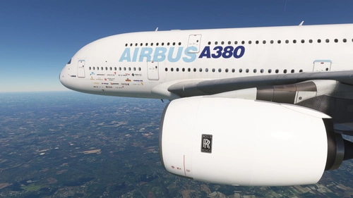 FlyByWire A380X Airbus Industries House Pack (F-WWOW)  [4K] [8K]