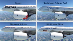 FlyByWire A380X Airbus Industries House Pack (F-WWOW)  [4K] [8K] thumbnail 7