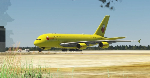 FlyByWire A380X Biedronka Airlines [Fictional]