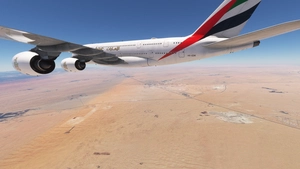 FlyByWire A380X Emirates complete regular Fleet [4K] [8K] thumbnail 5