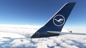 FlyByWire A380X Lufthansa complete Fleet [4K] [8K] thumbnail 2