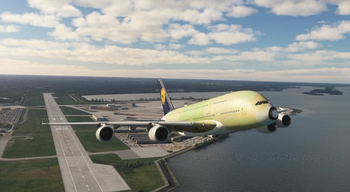 FlyByWire A380X Lufthansa Primed | 8K