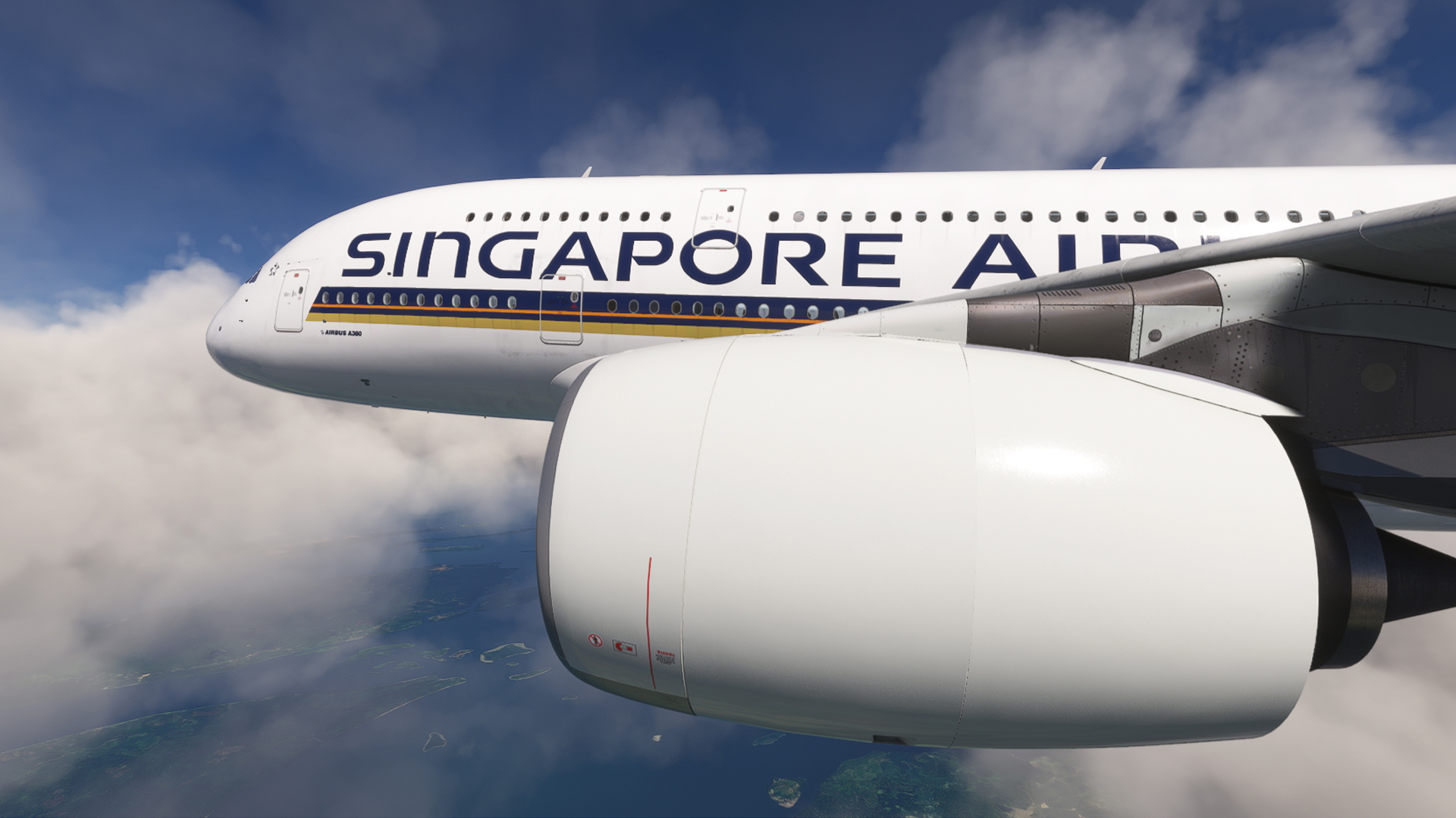 FlyByWire A380X Singapore Airlines complete regular Fleet [4K] [8K] - Image 1