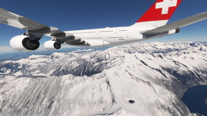 FlyByWire A380X Swiss International HB-JHM [4K] [8K] thumbnail 5