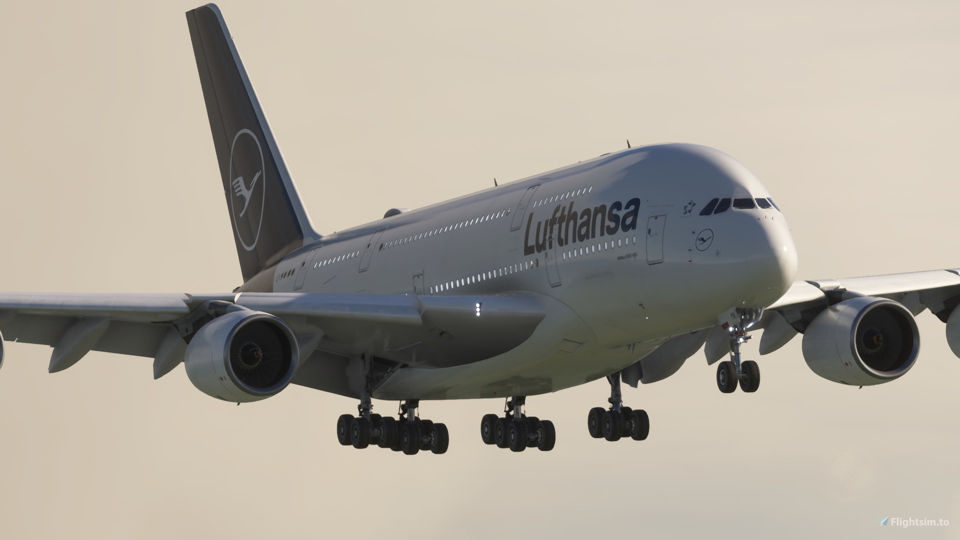 航空機・ヘリコプター Lufthansa Airbus A380 \"FC Bayern\" Lufthansa Airbus A380 